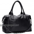 CHERISH KISS Womens Soft Leather Handbags Tote Bag Shoulder Bags Top Handle Satchel Ladies Crossbody Purse