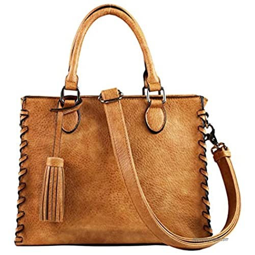 Concealed Carry Purse - YKK Locking Laced Ann Concealed Weapon Satchel by Lady Conceal