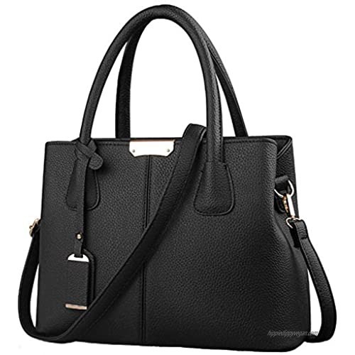FiveloveTwo Women Classy Satchel Handbag Tote Purse Handle Bag Shoulder Bag