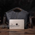 Heshe Womens Leather Vintage Shoulder Handbags Crossbody Bag Satchel Purse
