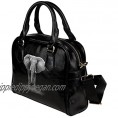 CASECOCO Funny Design Women's PU Leather Purse Handbag Shoulder Bag