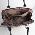 Signare Tapestry Handbag Satchel Bag Shoulder bag and Crossbody Bag and Purse for women with Cray design (CONV-CRAY)