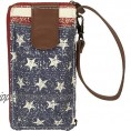 Bella Taylor American Dream Modern Wristlet Wallet Cell Phone Wallet; Red  Cream  and Navy