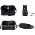 BISON DENIM Leather Wristlet Clutch Wallet Small Crossbody Shoulder Bag Clutch Handbag Purses for Women Sunflower Design