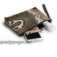 Cobra Snake Skin Purses Clutch Phone Wallets Leather Small Wristlet Purses Handbag