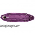 SUNDAR - Basic Hand Bag for Women  Lavender Colour with Silver Handles  Durable and Lightweight