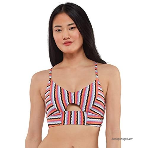 Jessica Simpson Women's Mix & Match Stripe Print Bikini Swimsuit Separates (Top & Bottom)