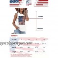 For G and PL Women's American Flag July 4th Tank Top Shirts