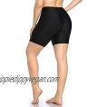 Aqua Eve Women Plus Size Sport Board Shorts Tankini Bottoms High Waisted Swim Shorts
