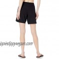 Nautica Women’s Solid 7” Stretch Boardshort – Casual Quick-Drying Swim Shorts