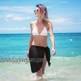 2 Pieces Womens Beach Wrap Sarong Chiffon Short Swimsuit Bikini Cover Ups Sarong Skirt