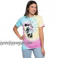 Disney Womens T-Shirt Minnie Mouse Print 100% Cotton Tie Dye