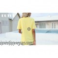 Hello Sunshine T Shirt Women Letters Print Shirt Cute Graphic Shirts Summer Casual Short Sleeve Tees Shirts Tops