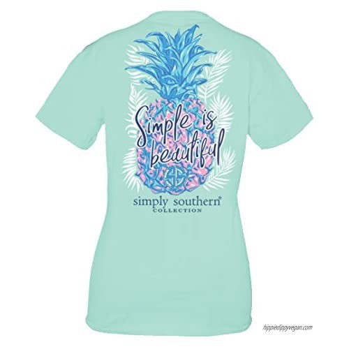 Simply Southern Pineapple Simple is Beautiful Tee Shirt
