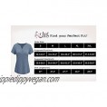 KILIG Women's Summer Short Sleeve T Shirts V Neck Button Loose Casual Henley Tunic Tops