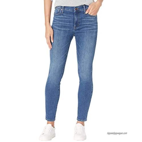 Madewell 10" High-Rise Skinny Jeans in Bradshaw Wash