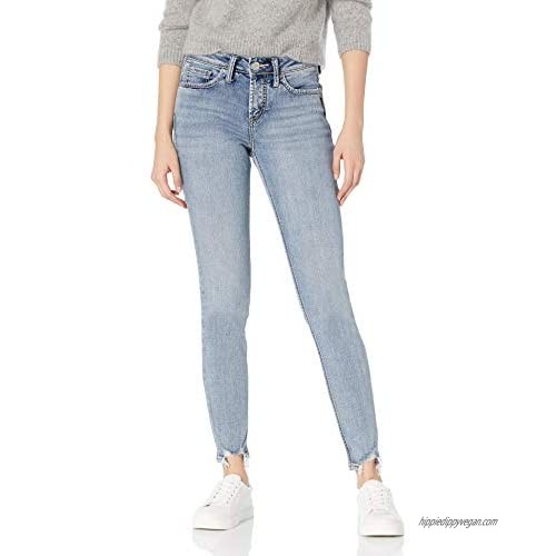 Silver Jeans Co. Women's Suki Mid Rise Skinny Jeans