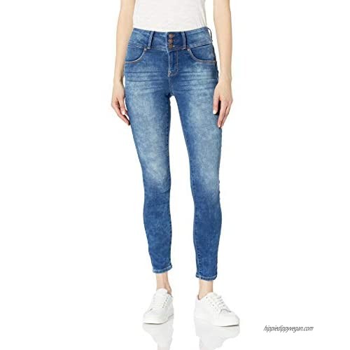 WallFlower Women's High-Waisted Instasoft Sassy Skinny Jeans