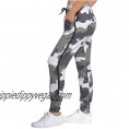 Elan Women's Camouflaged Printed Jogger Pants with Side Stripe