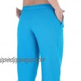 J & Ce Women's Cotton Gauze Capri Beach Pants with Pockets