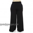 Plus Size Palazzo Wide Leg Casual Simple Everyday wear Pants